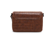 Bolsa Transversal Santa Lolla Terracota Croco Pequena