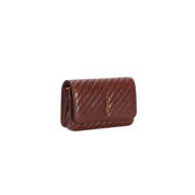 Bolsa Transversal Santa Lolla Terracota Matelassê