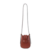 Bolsa Transversal Santa Lolla Terracota Tiras Trançadas