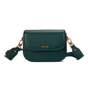 Bolsa Transversal Santa Lolla Verde Alça Têxtil
