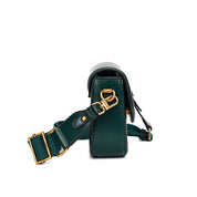 Bolsa Transversal Santa Lolla Verde Alça Têxtil