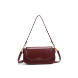 Bolsa Transversal Santa Lolla Vinho Alça Tiracolo
