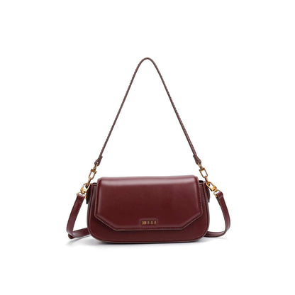 Bolsa Transversal Santa Lolla Vinho Alça Tiracolo