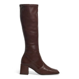 Bota Santa Lolla Marrom Cano Alto Salto Bloco