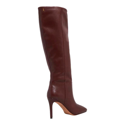 Bota Santa Lolla Marrom Cano Alto Salto Fino