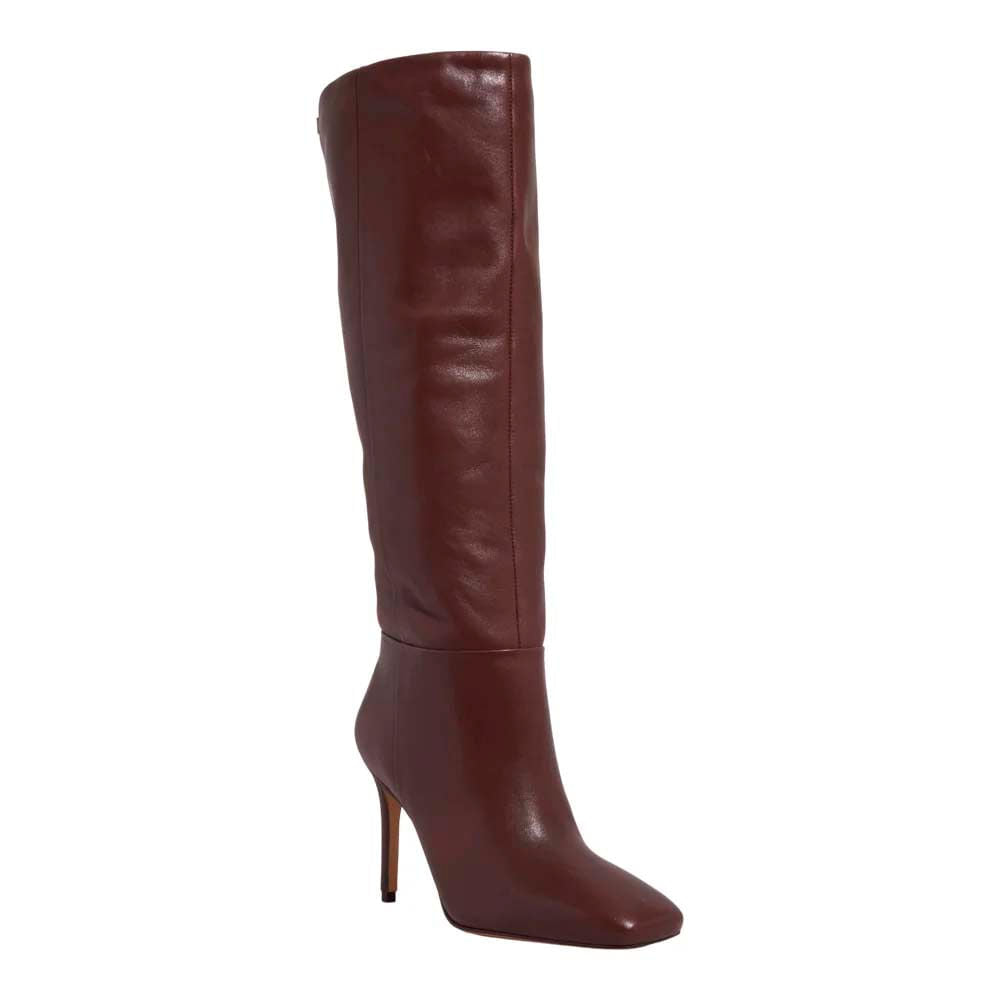 Bota Santa Lolla Marrom Cano Alto Salto Fino