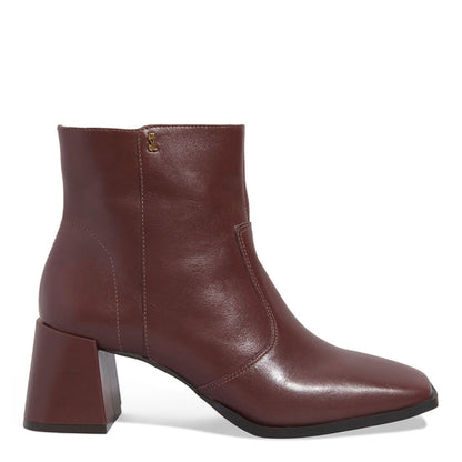Bota Santa Lolla Marrom Couro Salto Bloco