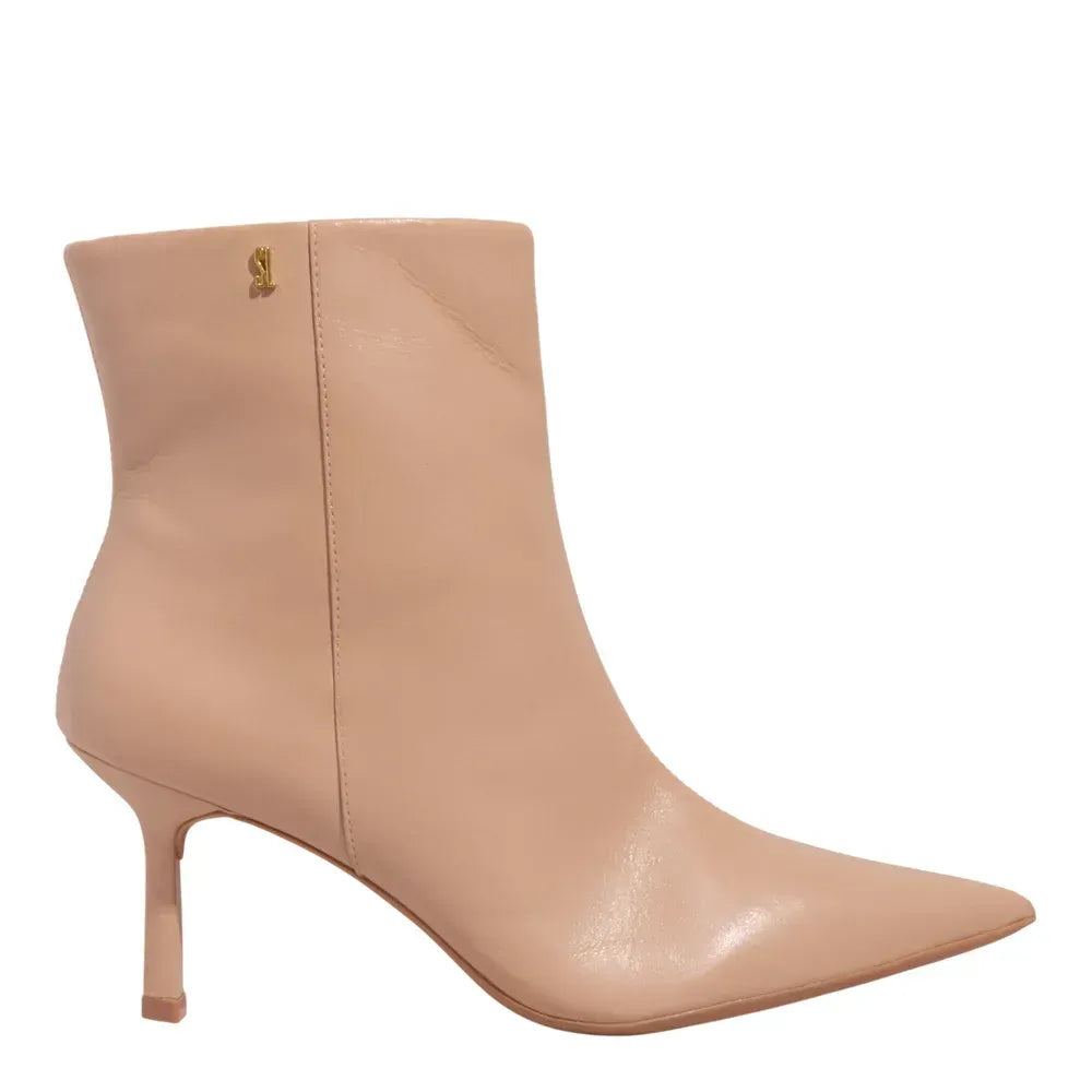 Bota Santa Lolla Nude Cano Curto Salto Fino