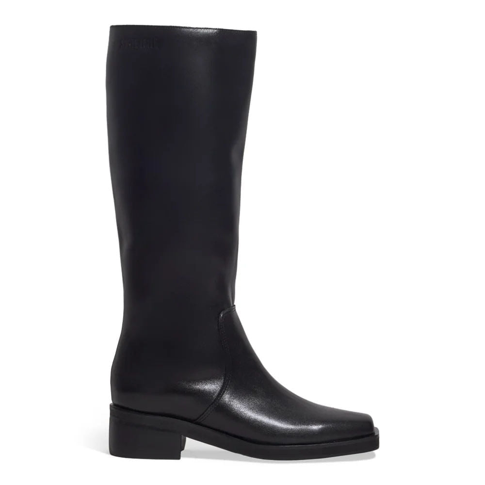 Bota Santa Lolla Preta Cano Alto Salto Bloco