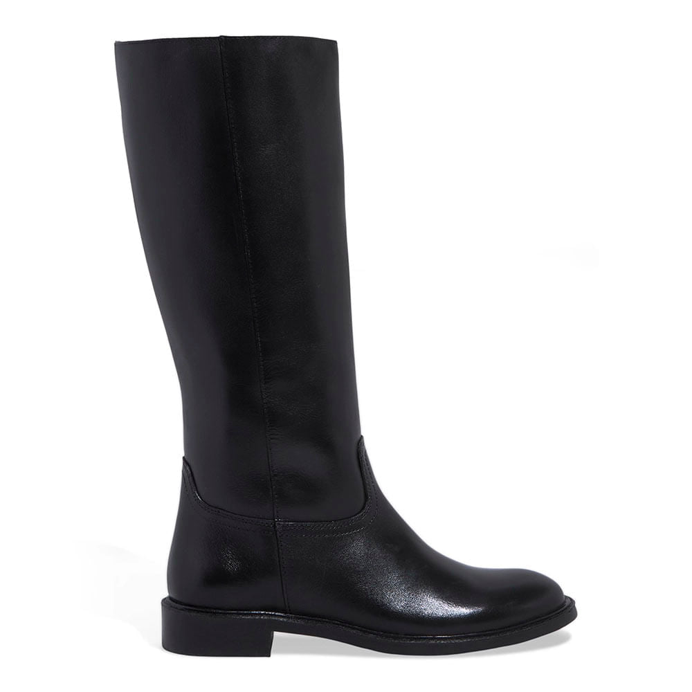 Bota Santa Lolla Preta Cano Alto Salto Bloco