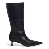 Bota Santa Lolla Preta Cano Médio Salto Baixo