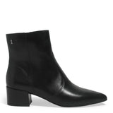 Bota Santa Lolla Preta Couro Salto Bloco