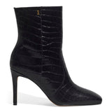 Bota Santa Lolla Preta Croco Salto Fino