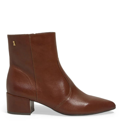 Bota Santa Lolla Terracota Cano Curto Salto Bloco