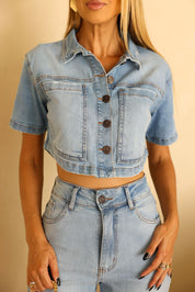 Calça Jeans Straigth Reta Lisa Jeans Frysaide