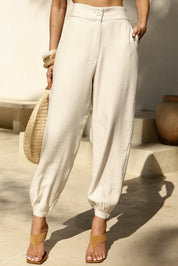 Calça Alfaiataria Frysaide Off White Baloon