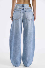 Calça Jeans Barril Colcci Azul Lavagem Clara