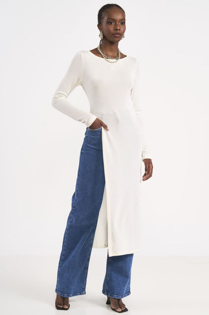 Calça Jeans Colcci Azul Cintura Alta Reta