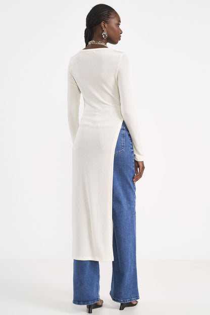 Calça Jeans Colcci Azul Cintura Alta Reta