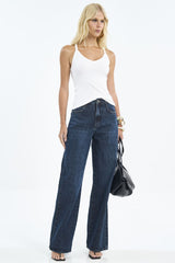 Calça Jeans Colcci Azul Reta Cintura Alta