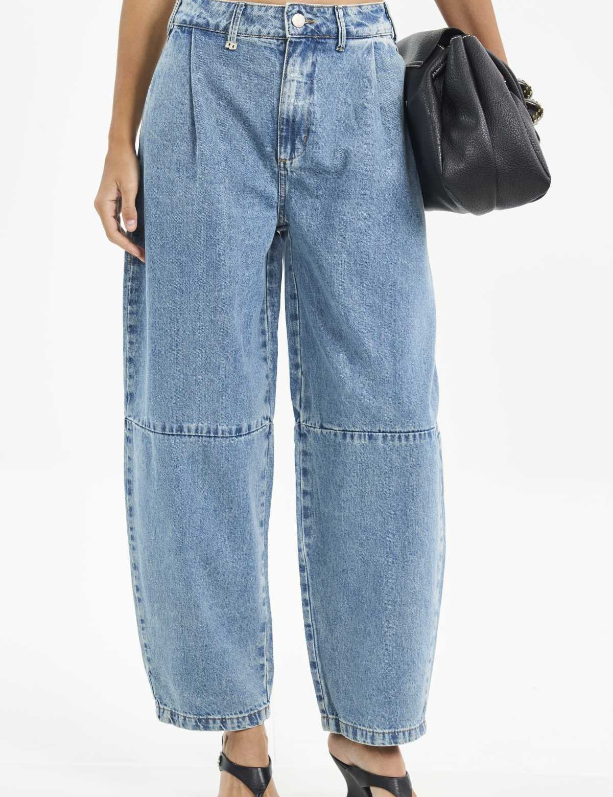 Calça Jeans Mom Colcci Azul Lavagem Clara