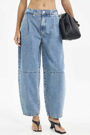 Calça Jeans Mom Colcci Azul Lavagem Clara