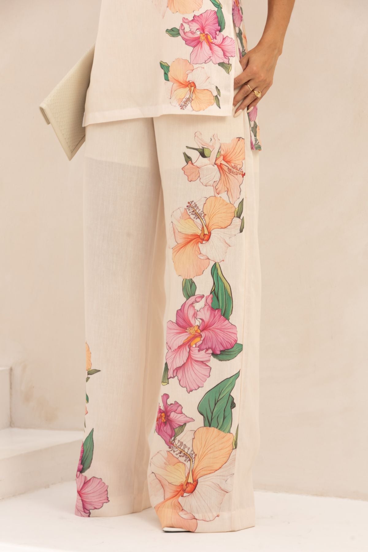 Calca Pantalona Estampa Brisa Leve Frysaide