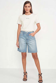 Camiseta Colcci Off White Logo Frontal