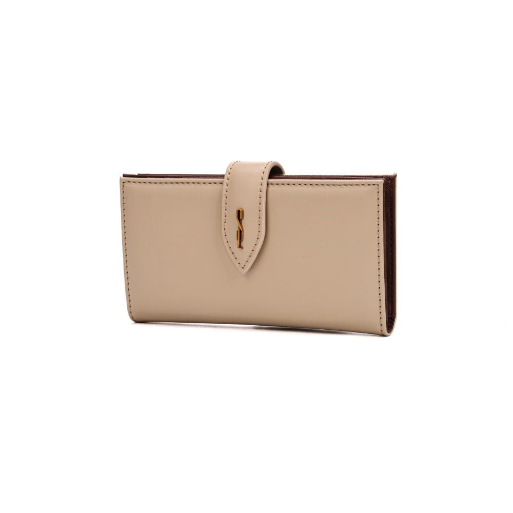 Carteira Bege Santa Lolla 