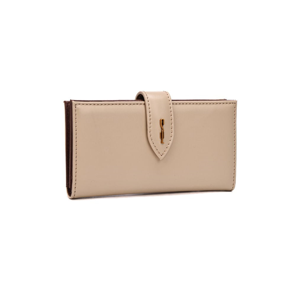 Carteira Bege Santa Lolla 