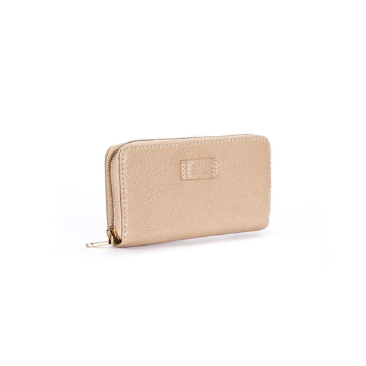 Carteira Grande Bege Santa Lolla Matelassê