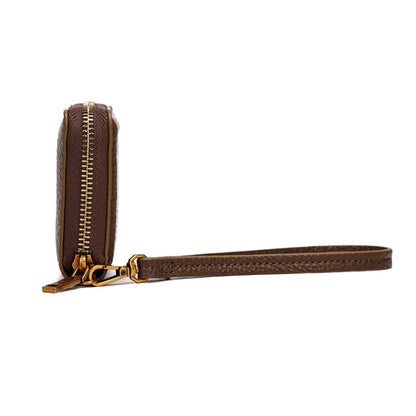 Carteira Marrom Santa Lolla Alça De Mão 