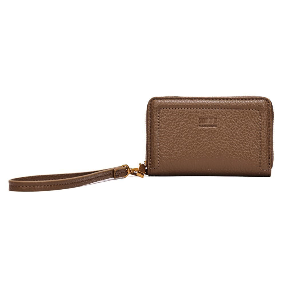 Carteira Marrom Santa Lolla Alça De Mão 