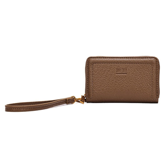 Carteira Marrom Santa Lolla Alça De Mão 