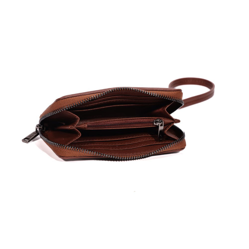 Carteira Pequena Santa Lolla Vermelha Alça De Mão