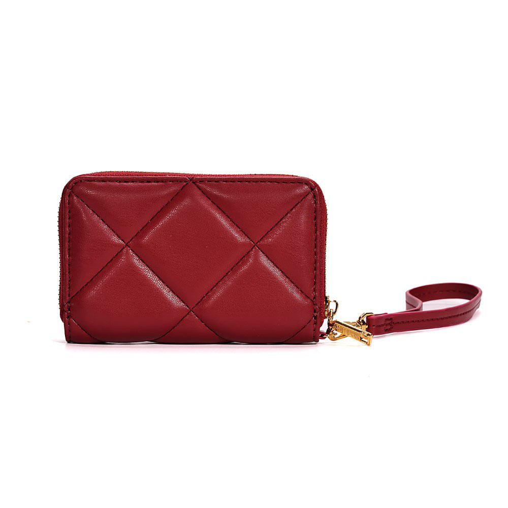 Carteira Pequena Santa Lolla Vermelha Soft Alça De Mão