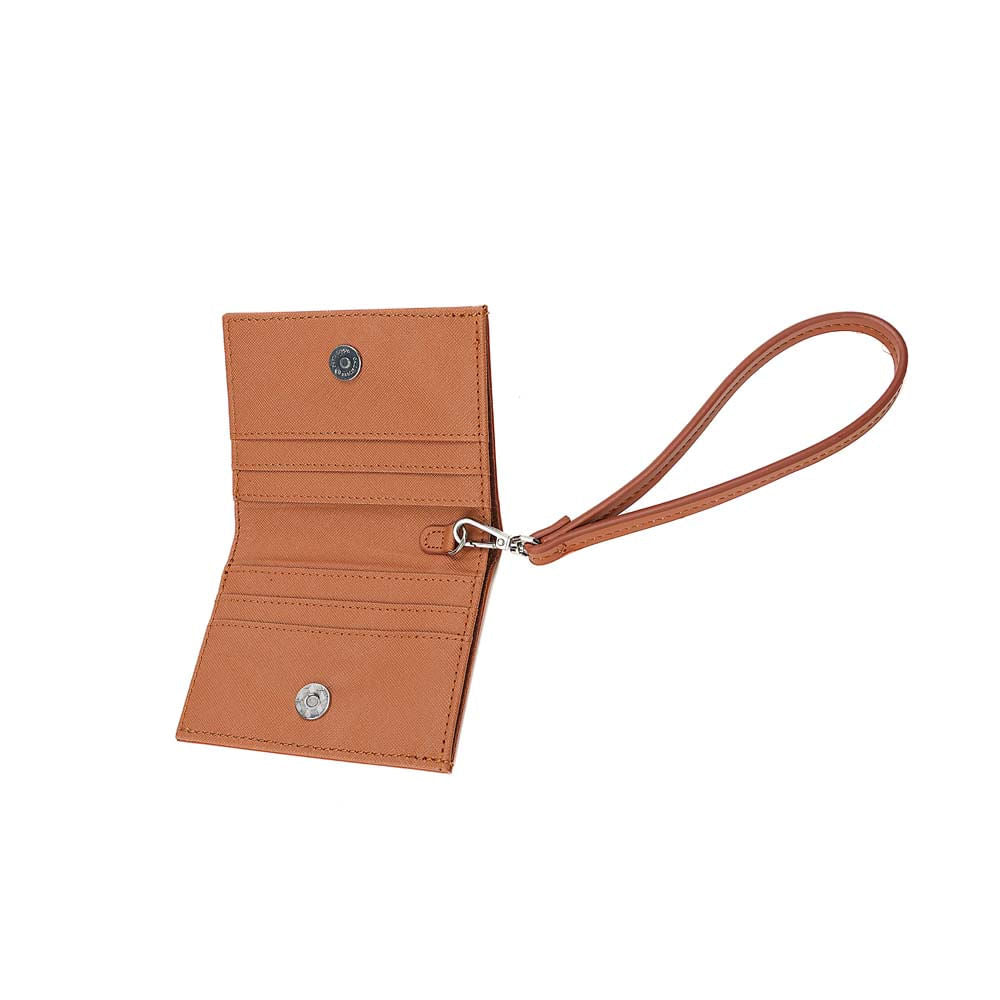 Carteira Santa Lolla Caramelo Alça Pulseira