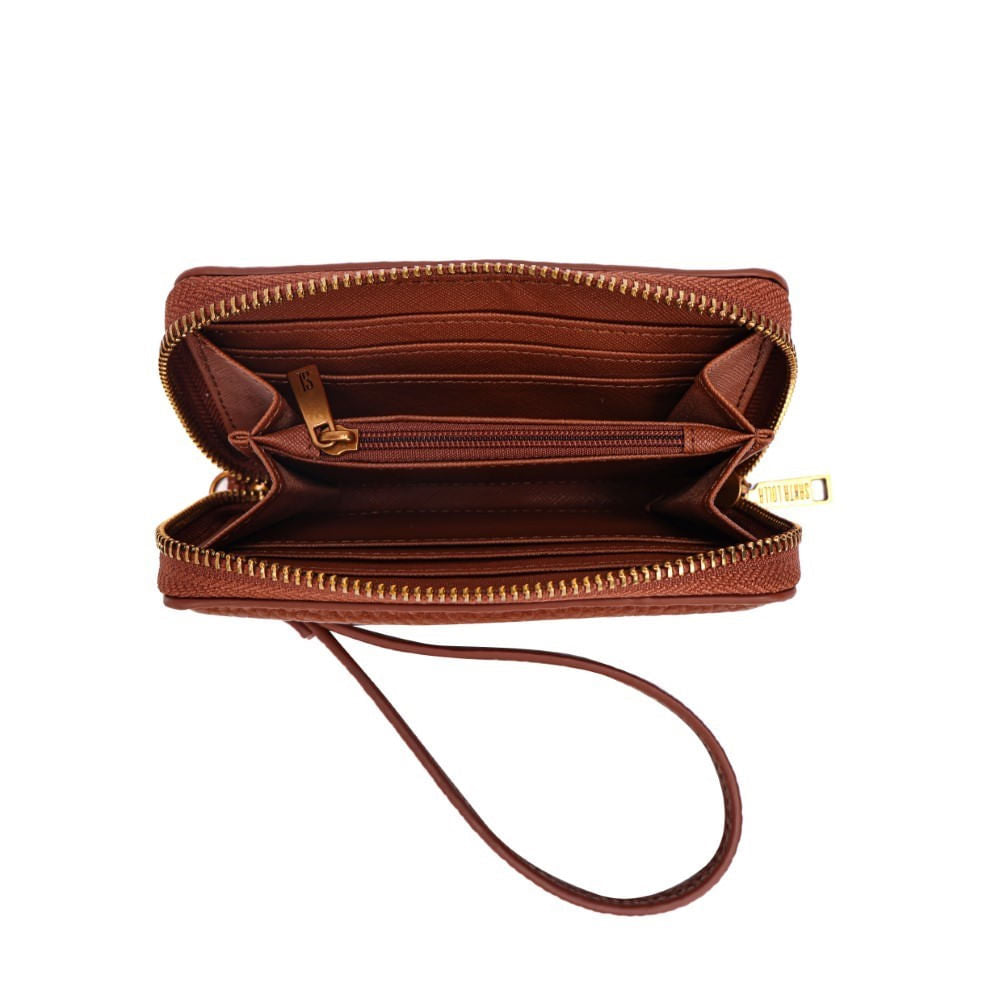 Carteira Santa Lolla Caramelo Pequena