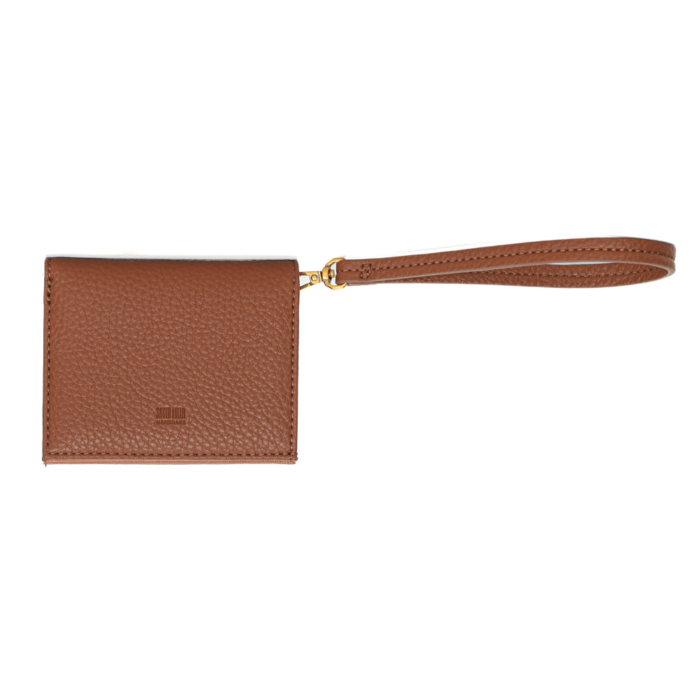 Carteira Santa Lolla Marrom Alça De Mão