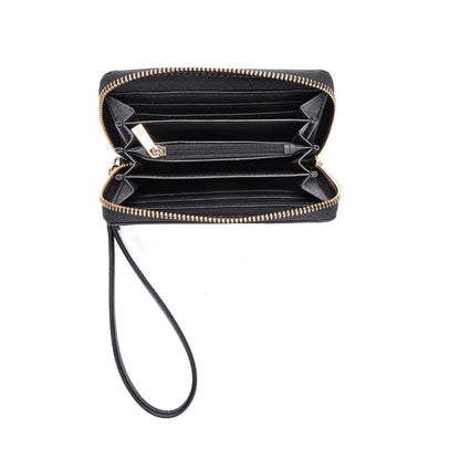 Carteira Santa Lolla Preta Alça De Mão