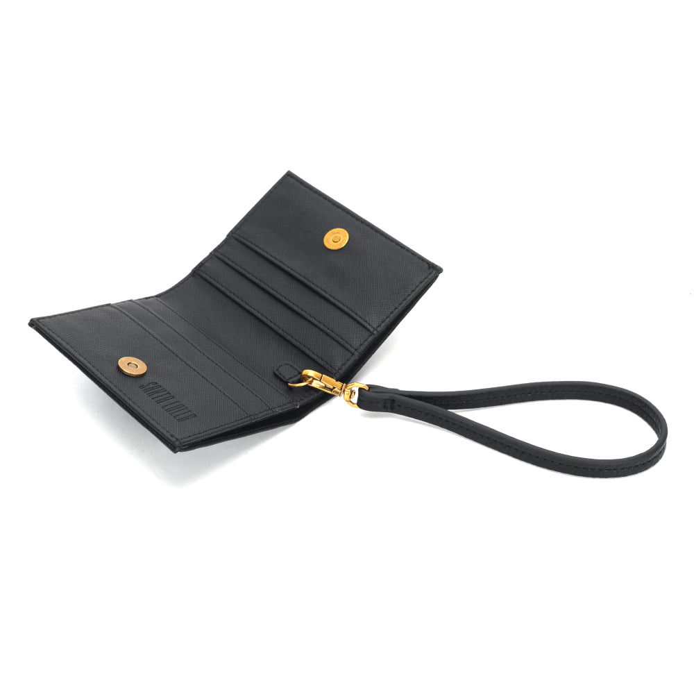 Carteira Santa Lolla Preta Alça De Mão 