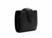 Carteira Santa Lolla Preta Floater Botão De Pressão