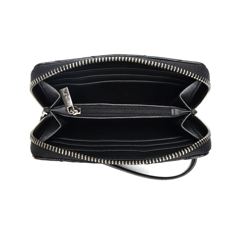 Carteira Santa Lolla Preta Matelassê Pequena