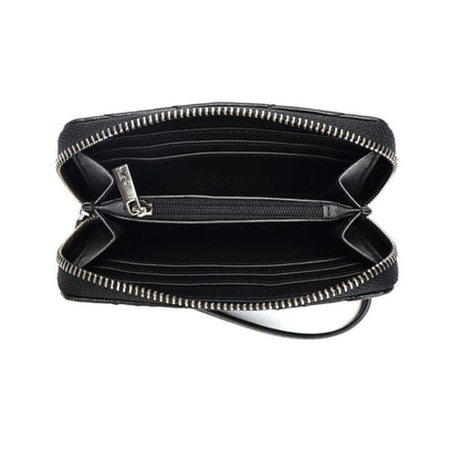 Carteira Santa Lolla Preta Matelassê Pequena