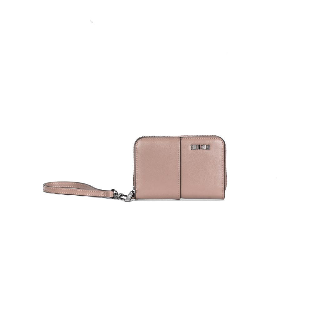 Carteira Santa Lolla Rosa Zíper Alça Removível