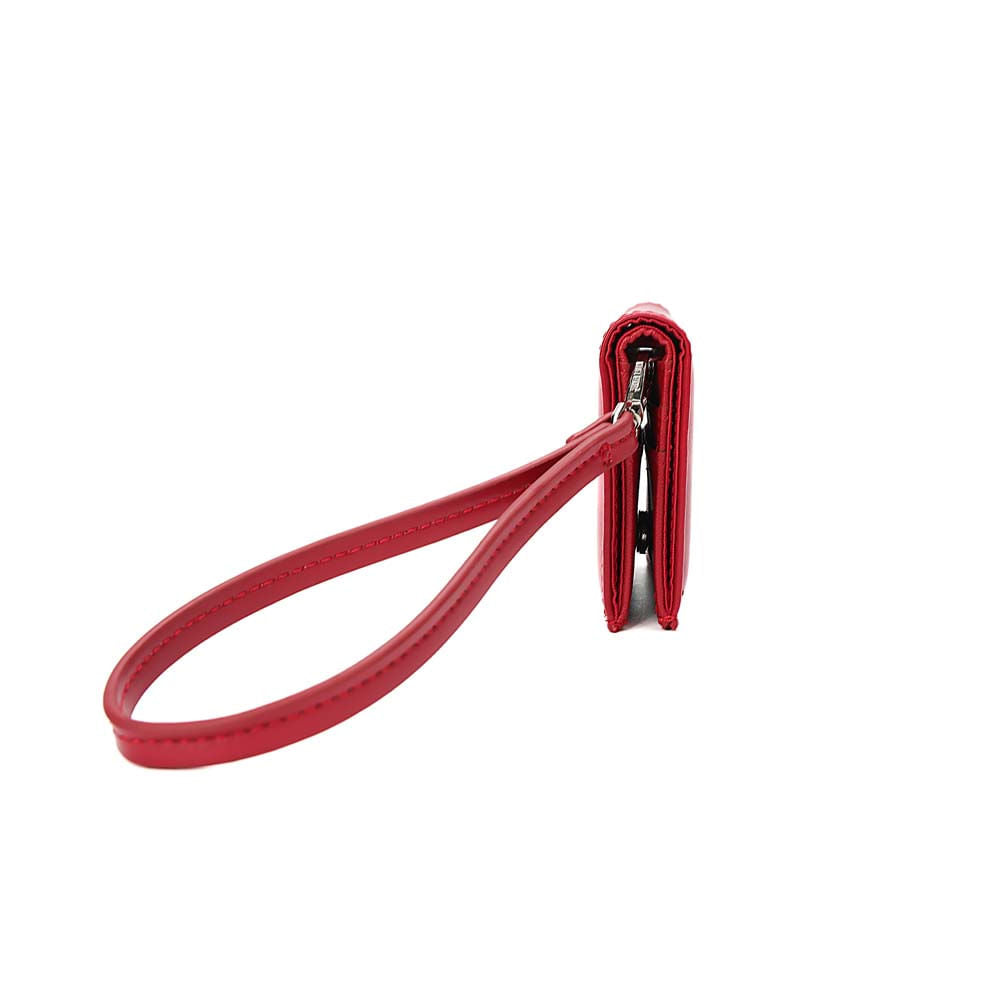 Carteira Santa Lolla Vermelha Alça Pulseira
