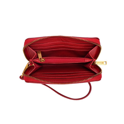 Carteira Vermelha Santa Lolla Alça De Mão 