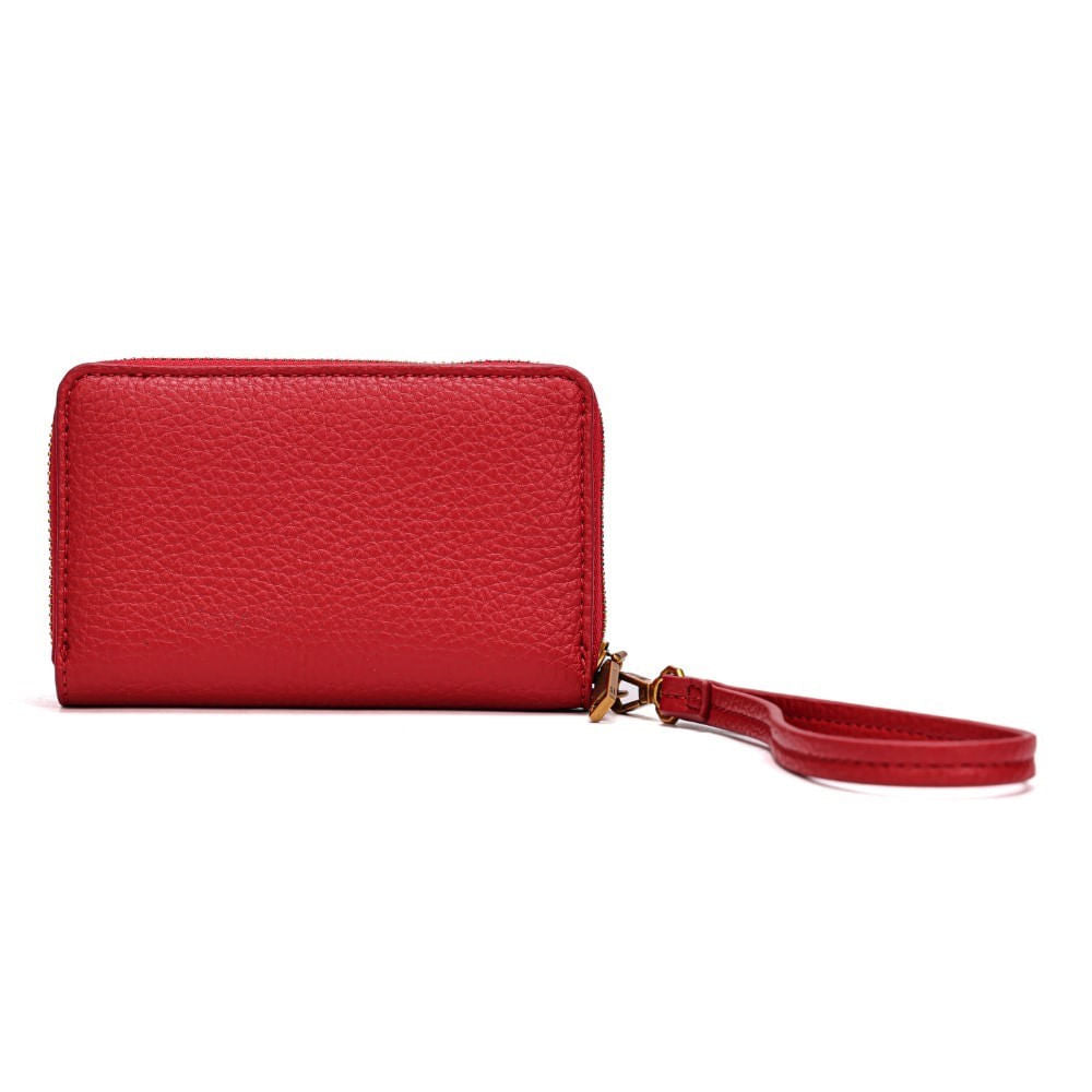 Carteira Vermelha Santa Lolla Alça De Mão 