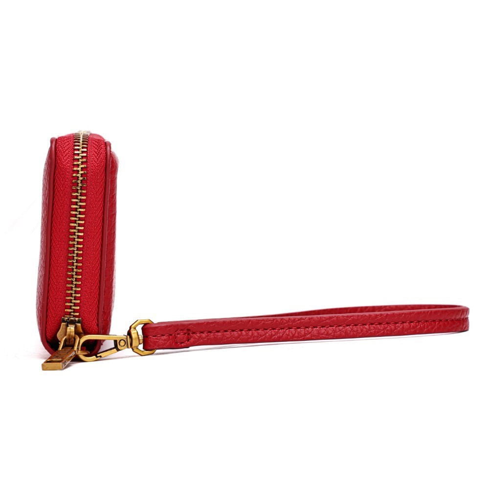 Carteira Vermelha Santa Lolla Alça De Mão 
