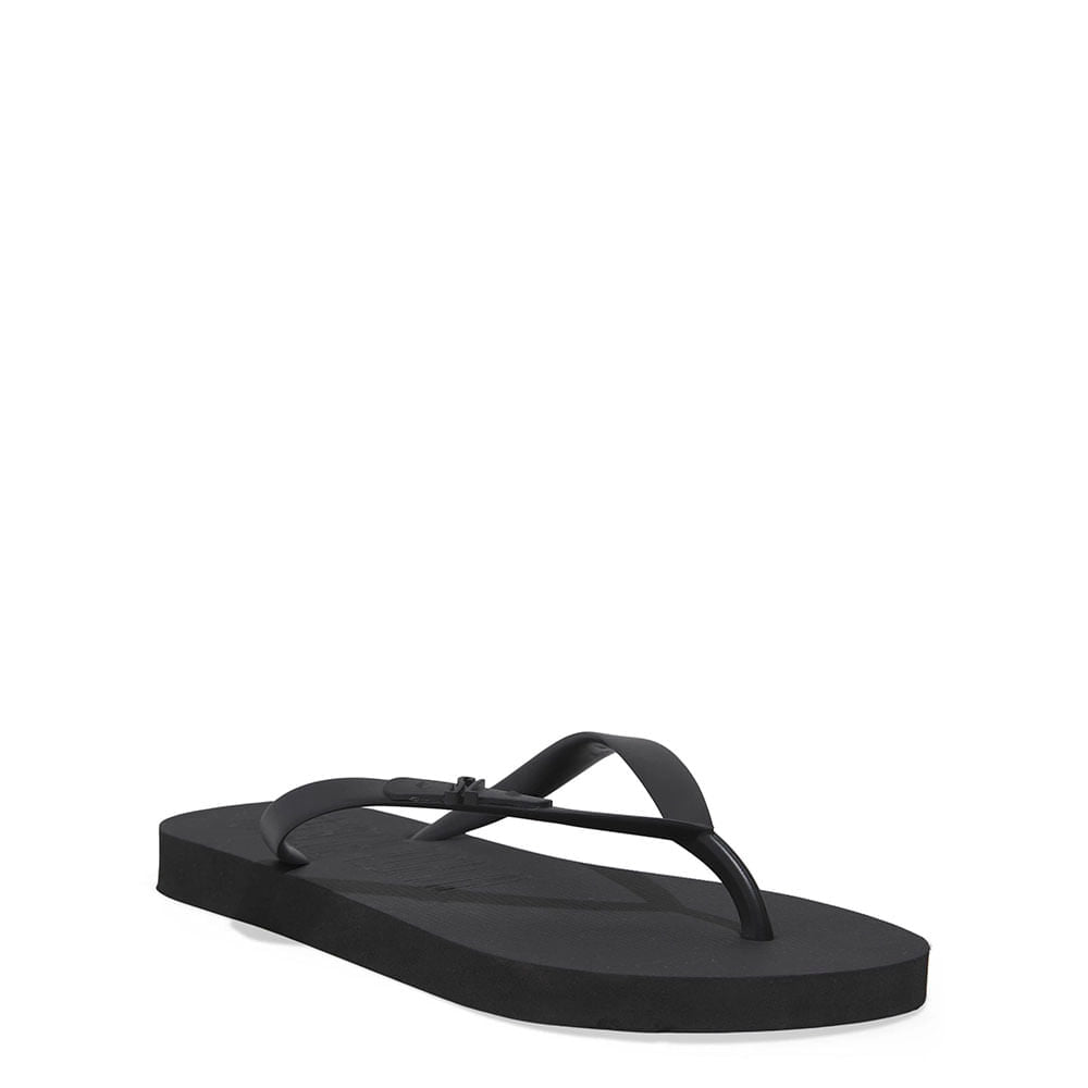 Chinelo Flip Flop Santa Lolla Preto Tira Em Y